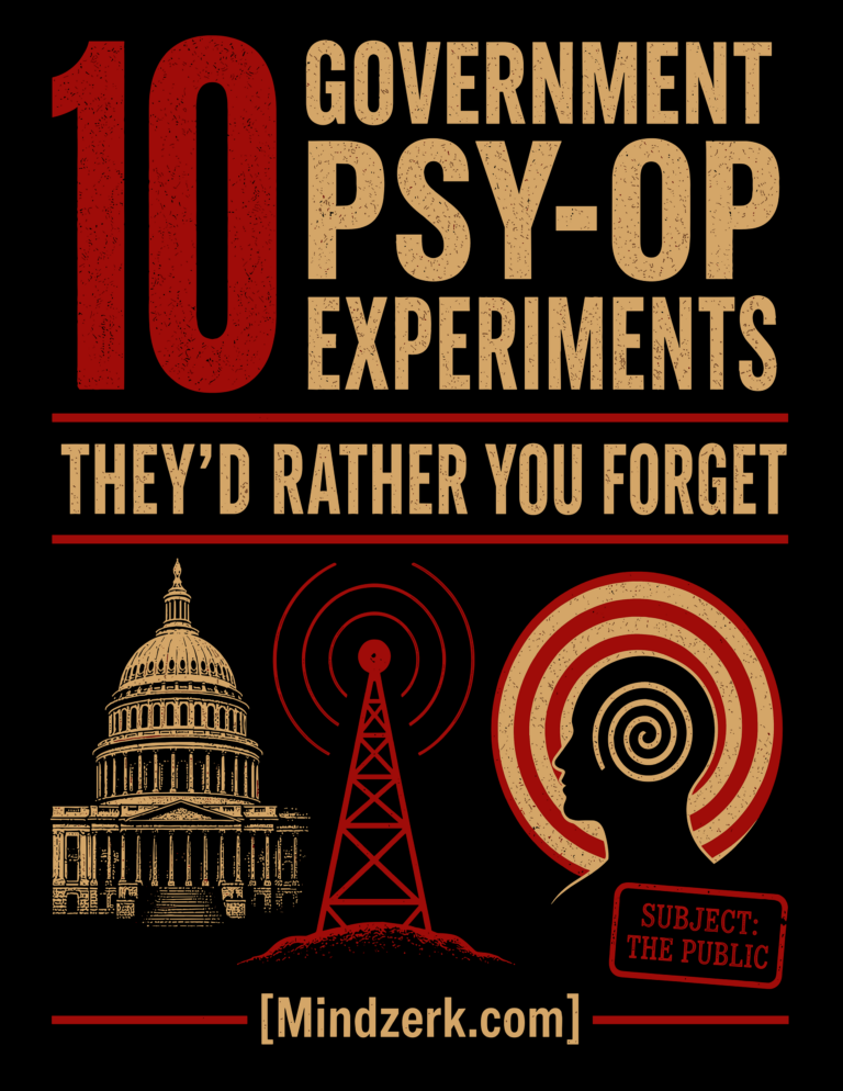 10 Government Psy-Op Experiments They'd Rather You Forget