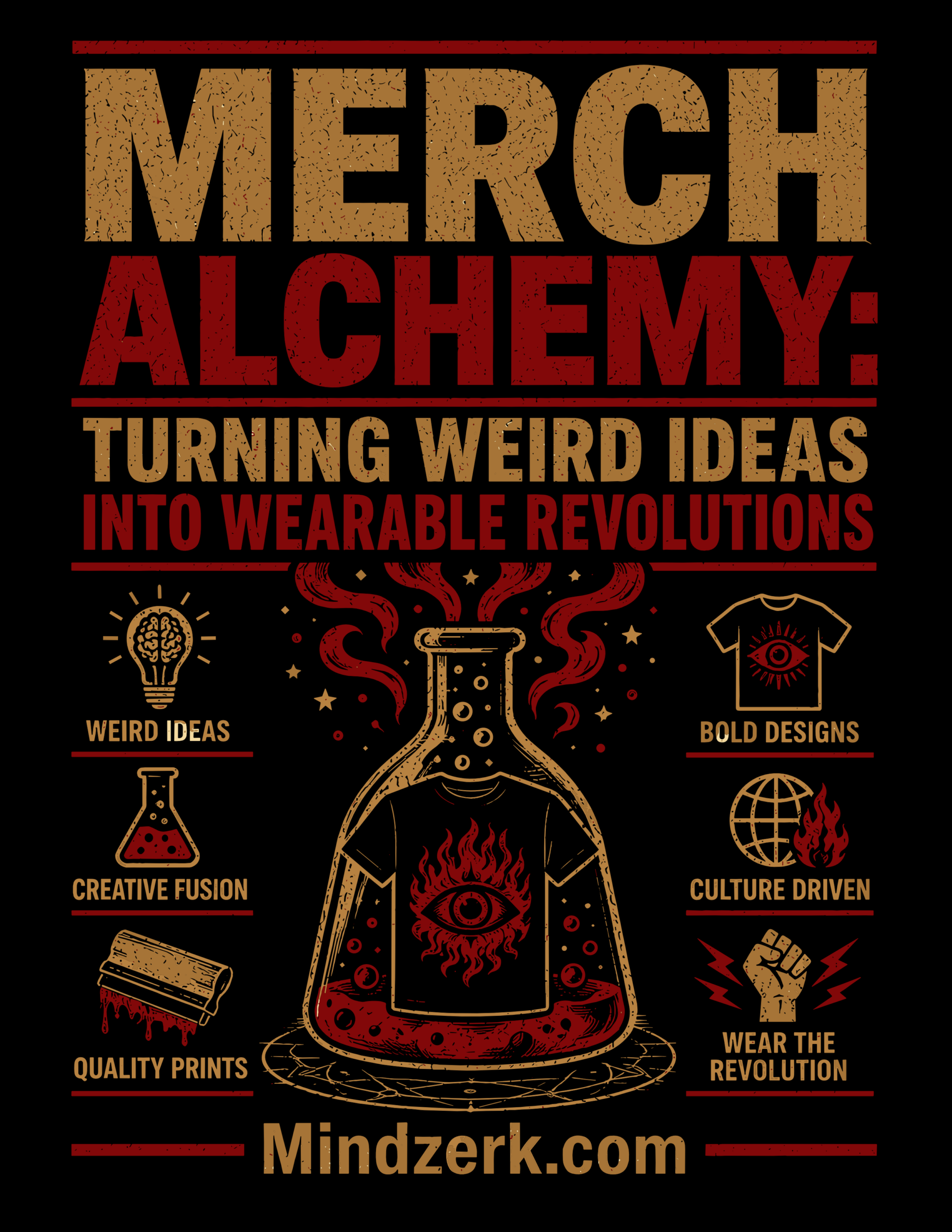 Merch Alchemy: Turning Weird Ideas into Wearable Revolutions