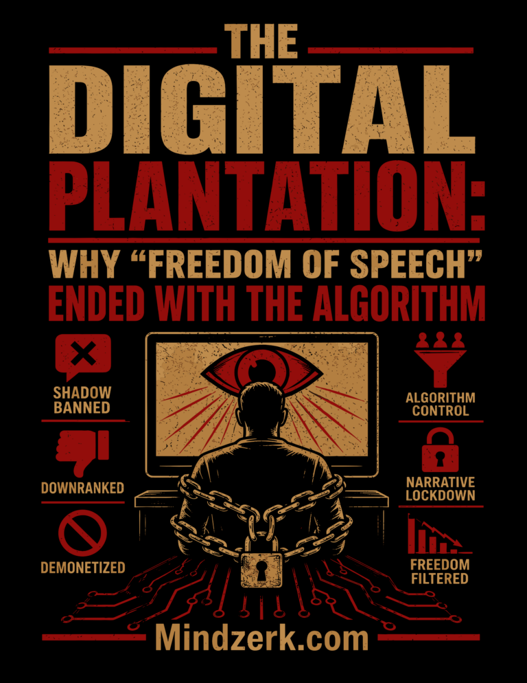 The Digital Plantation: Why “Freedom of Speech” Ended With The Algorithm