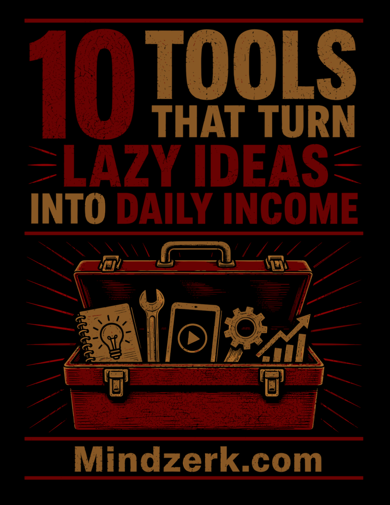 10 Tools That Turn Lazy Ideas into Daily Income