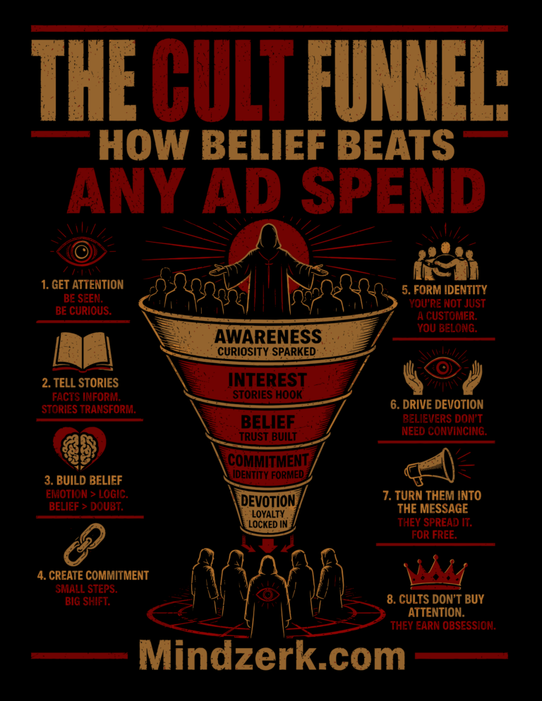 The Cult Funnel: How Belief Beats Any Ad Spend