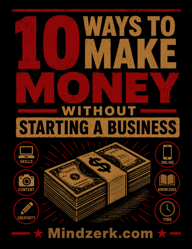 10 Ways to Make Money Without Starting a Business