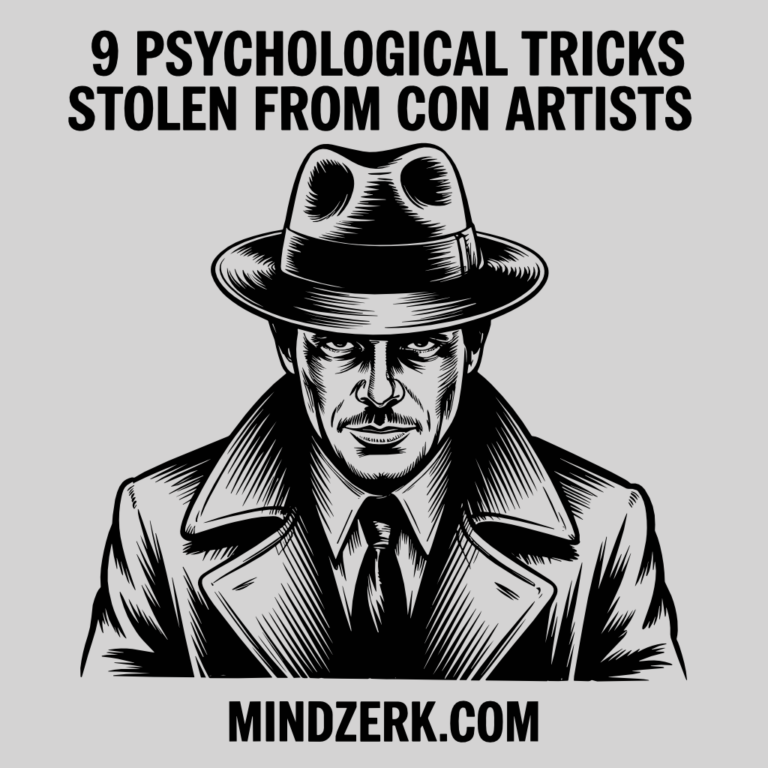 9 Psychological Tricks Stolen From Con