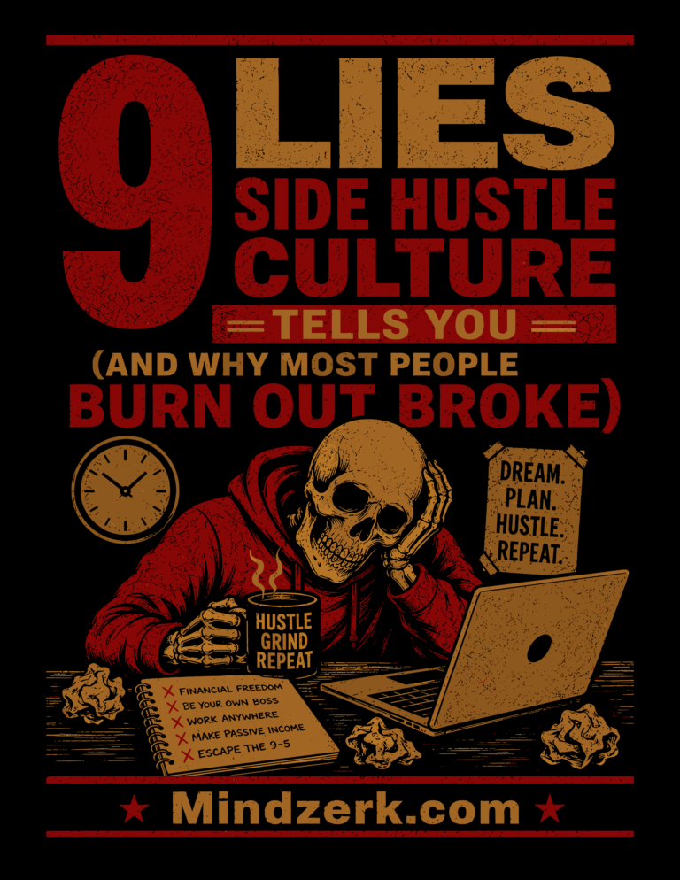 9 Lies Side Hustle Culture Tells You (And Why Most People Burn Out Broke)