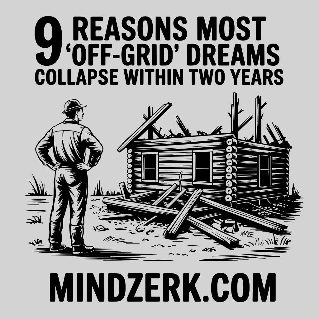 9 Reasons Most ‘Off-Grid’ Dreams Collapse Within Two Years