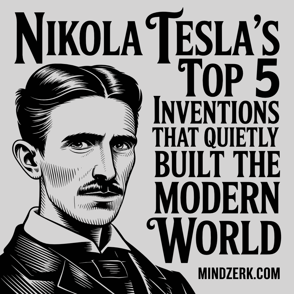 Nikola Tesla’s Top 5 Inventions That Quietly Built the Modern World