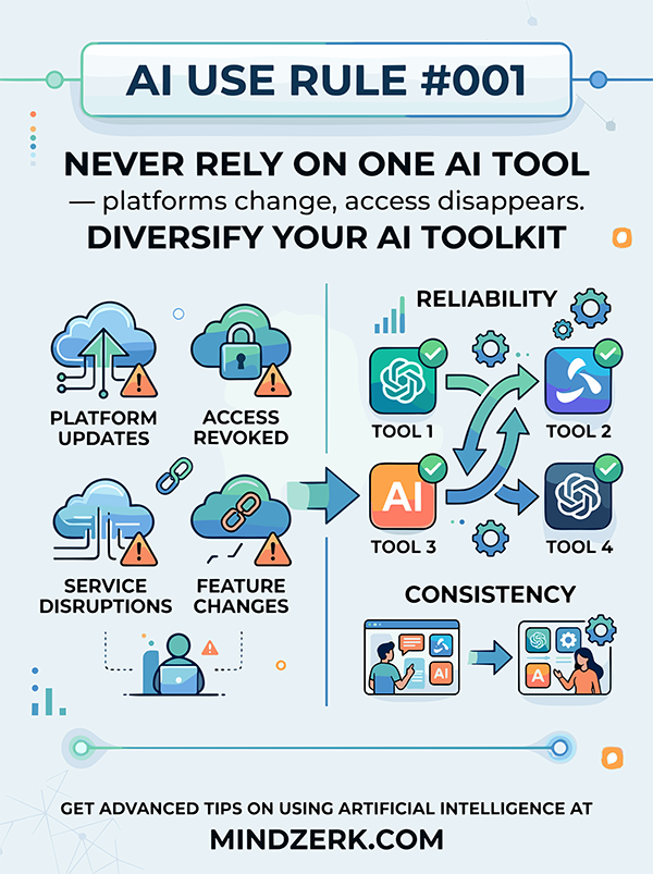 AI Use Rule #001: Never Rely on One Tool