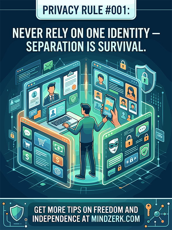 Privacy Rule #001: Never Rely on One Identity