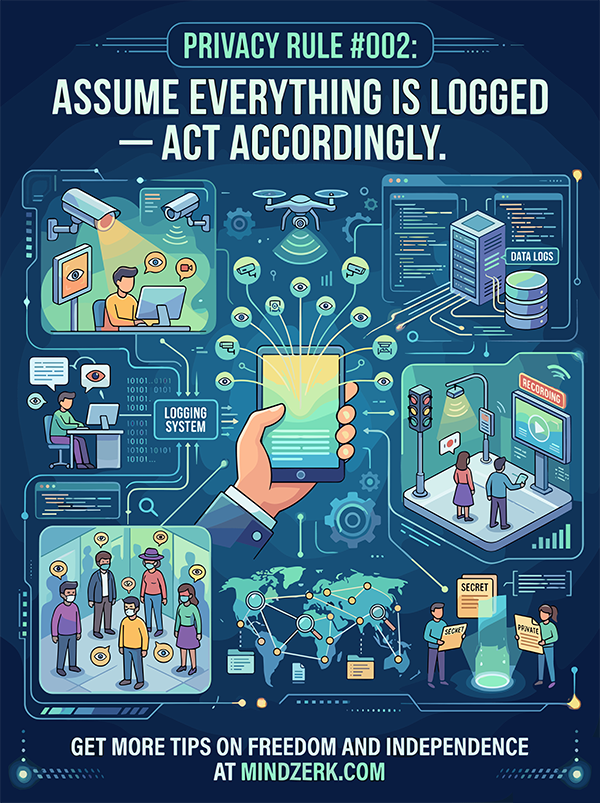 Privacy Rule #002: Assume Everything Is Logged