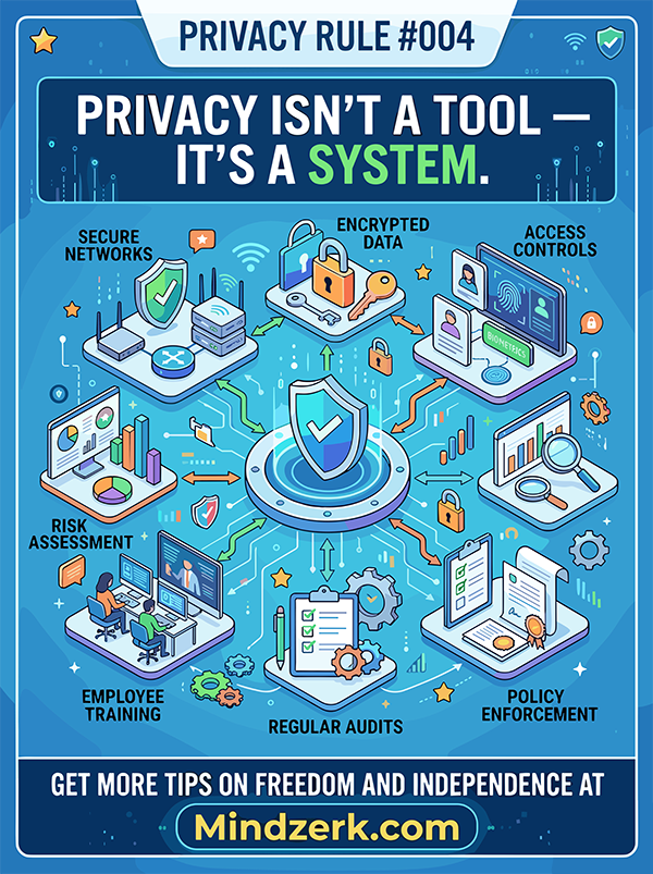 Privacy Rule #004: Privacy Isn’t a Tool — It’s a System