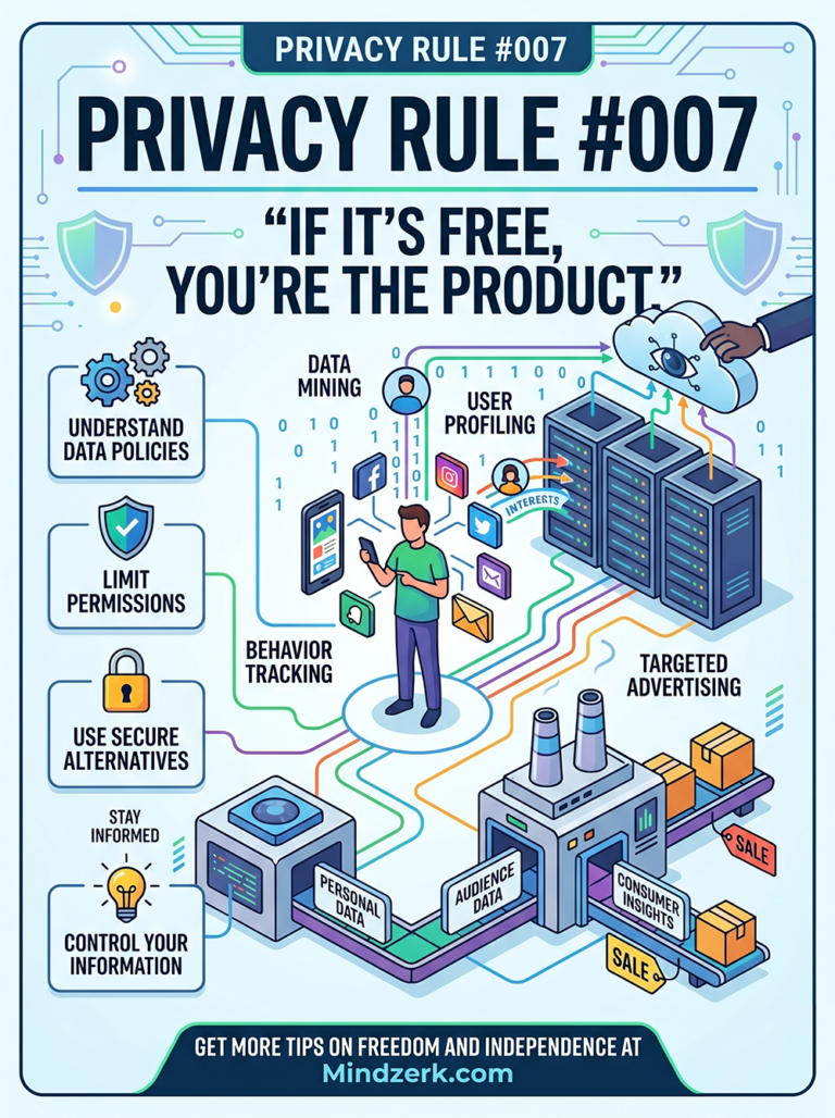 Privacy Rule #007: If It’s Free, You’re the Product